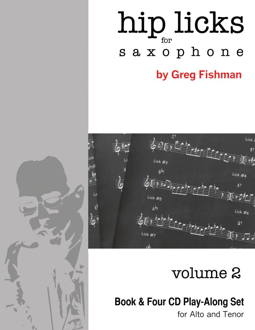 HIP LICKS FOR SAXOPHONE VOLUME 2